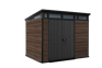 Caseta de exterior Signature 9x7 - 279x218x226 cm y 6,1 m2 - Rosewood