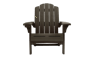 Kiawah Brown Outdoor Adirondack Chair - Keter US