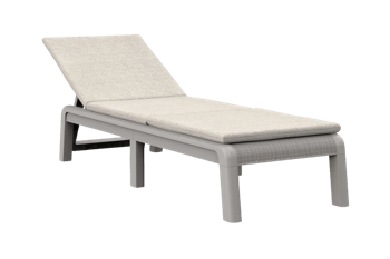 Mallorca Ligbed - 58x187.5x29 - Zand - Ligbedden