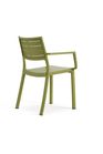 Metaline Chair, Set of 4 - Olive Green