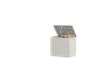 City Box 30 Gallon Deck Box - White Deck Box - Keter US