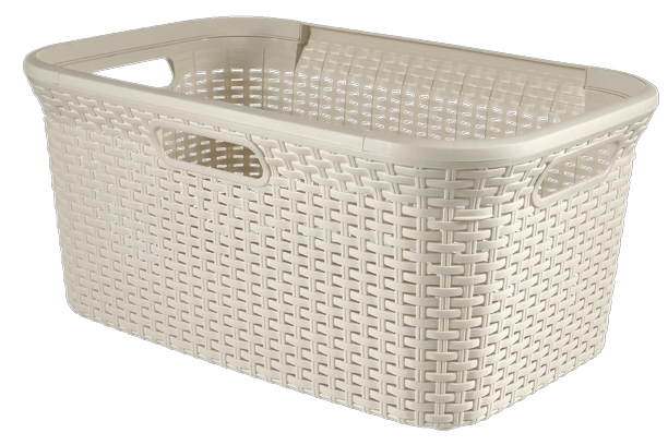 Style Wasmand 45L - Wit - Wasmanden