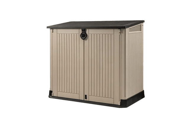 SIO Midi Brown Small Storage Shed - 4x2 Shed - Keter US