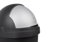 Roll Bullet Prullenbak 50L - Zwart