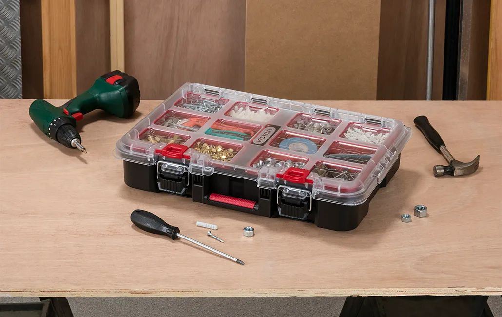 Stack & Roll Modular DIY Organiser - Graphite