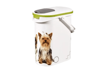 מיכל אחסון מזון לחתול 4 ליטר - עיטור כלב - אחסון מזון יבש לכלב ולחתול