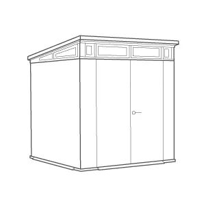 Buy Signature Walnut Brown Large Storage Shed 7x7- Keter Canada
