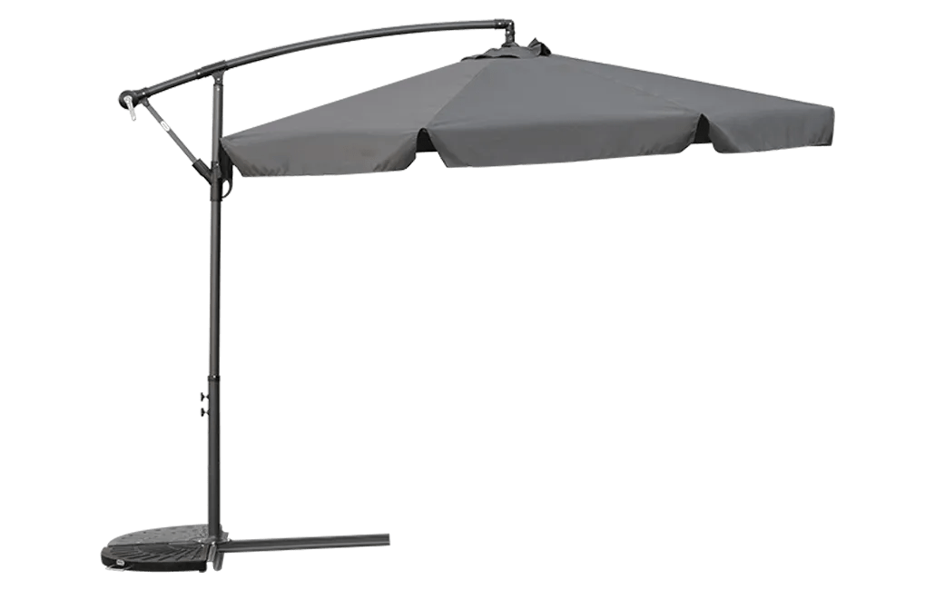 שמשיית צד 3 מטר - אפור גרפיט