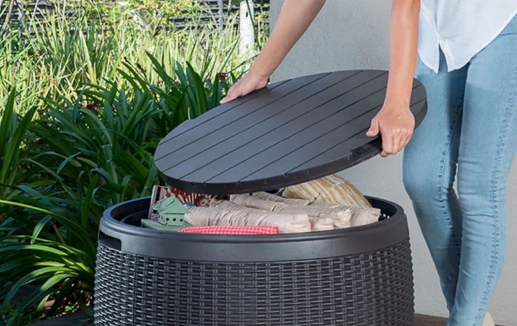 Achetez le coffre de terrasse Circa de 140 litres en graphite – Keter Canada