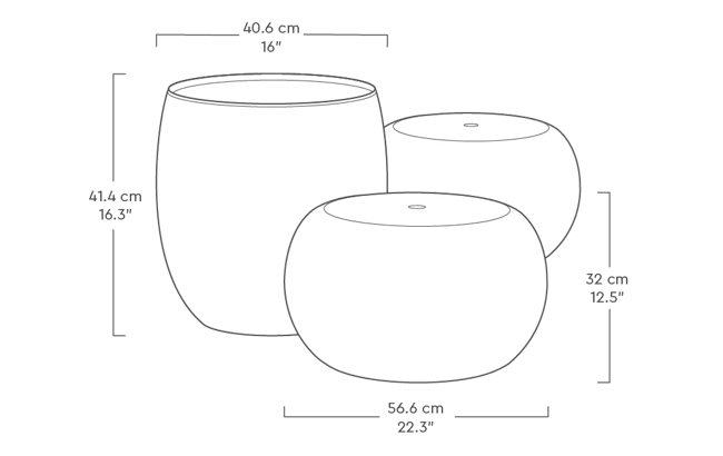 Cozy 3-Piece Outdoor Seating Set Brown - Keter US