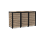 Signature Hide Away Containerberging - 3x240L - Ashwood