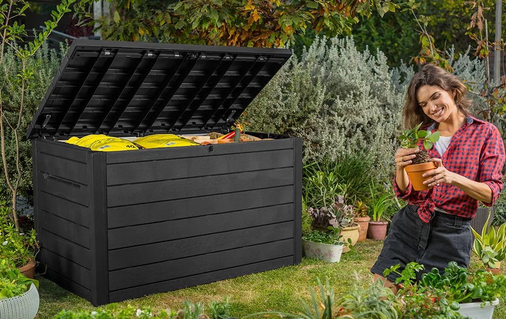 Coffre Ontario XXL 870L - Graphite