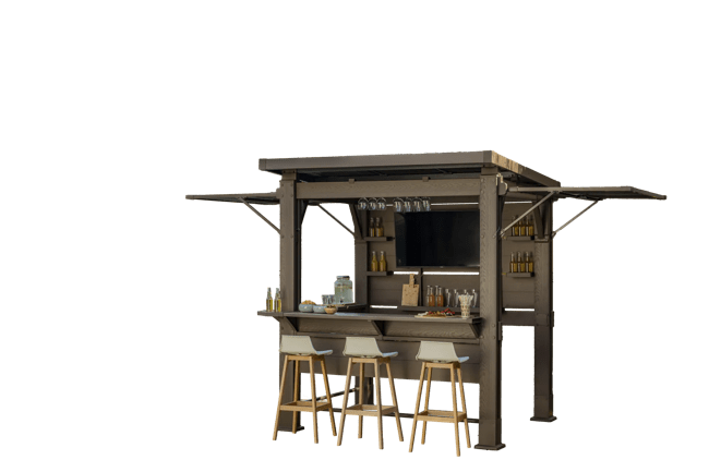 Signature Bar-B-Q Gazebo - PINE