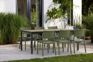 Signature Porto Dining Table + Metaline Dining Chair, Set of 6 - Olive Green