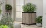 Signature Square Hoge Plantenbak - 45.5x45.5x55cm - Ashwood