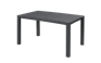 Table Julie 6 places - Anthracite