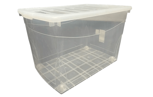 ארגז נע אומני 60 ליטר - שקוף thumbnail