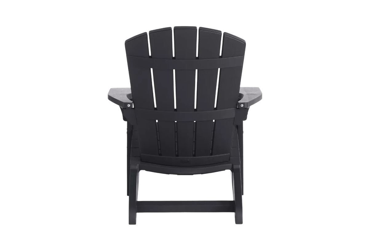 Troy Adirondack Tuinstoelen met Deluxe Bijzettafel - Antraciet