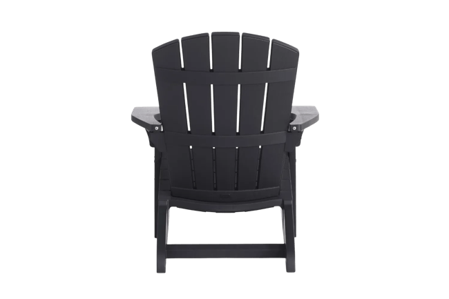 Troy Adirondack Tuinstoel - 81x93x96,5cm - Antraciet