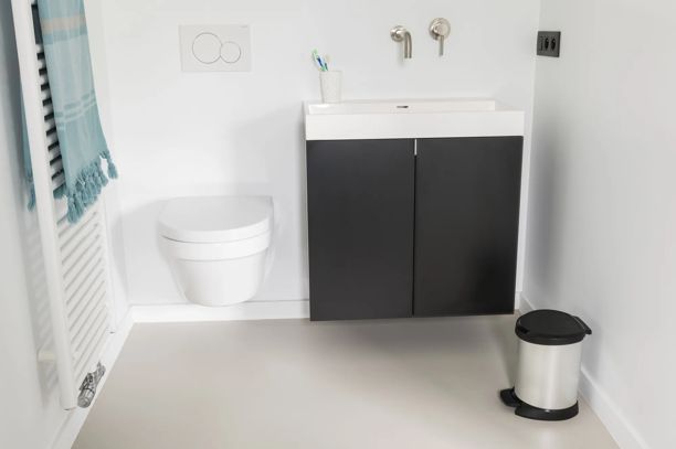 Decobin Pedaalemmer 5L - Zilver - Prullenbakken