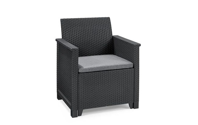 Emma 5 Seater Lounge Set - Grey