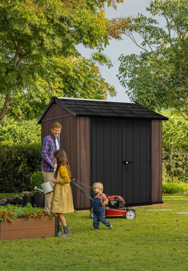 Signature Apex Shed 7x7.5ft - Rosewood