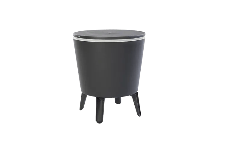 Coolbar Partytafel – 49,5x49,5x57cm - Zwart