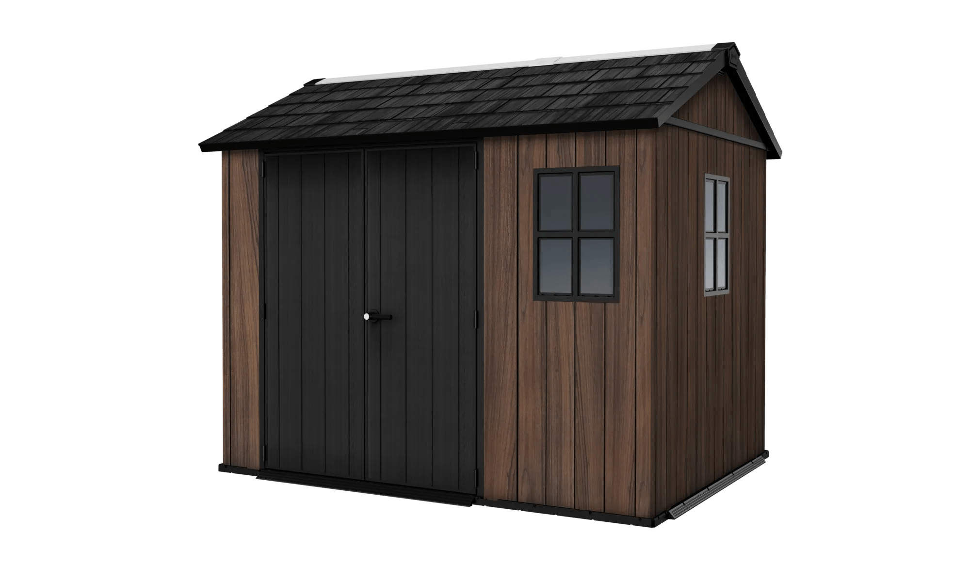 Signature Apex Shed 9x7.5ft - Rosewood