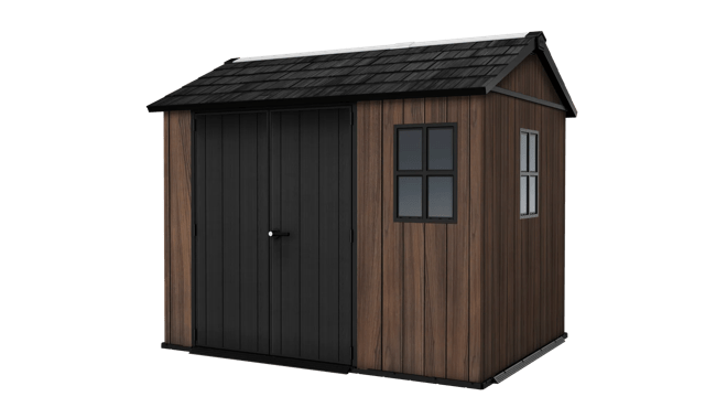 Signature Apex Shed 9x7.5ft - Rosewood