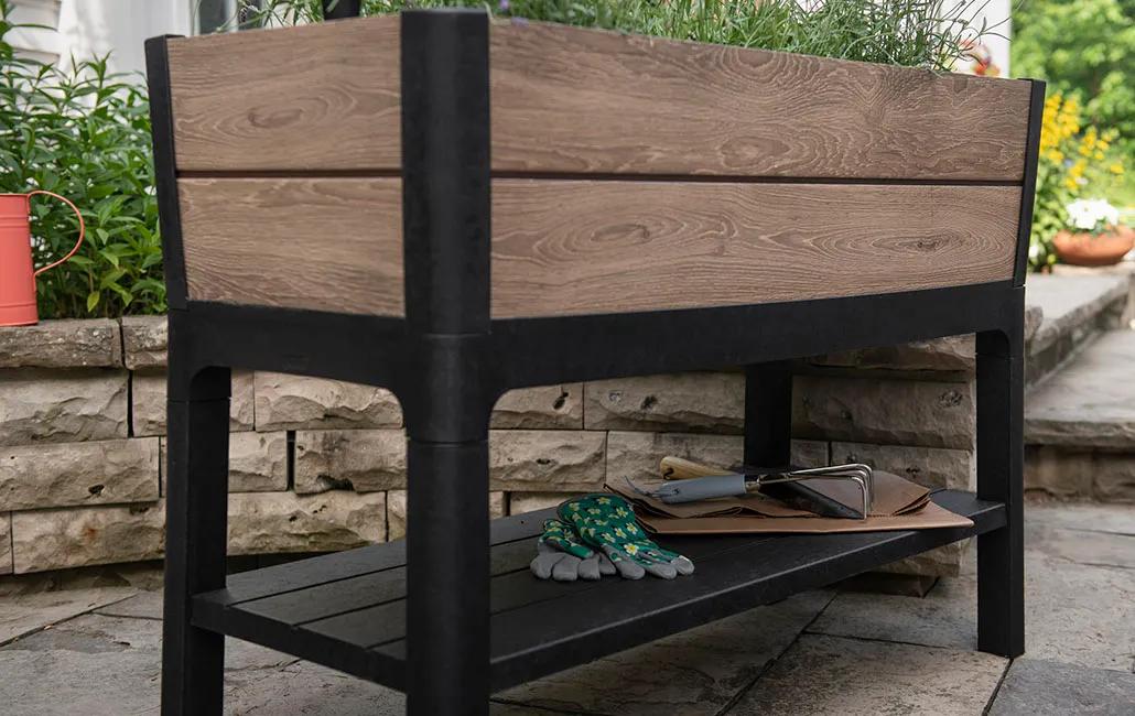 Keter Signature 29 Gallon Elevated Garden Bed - Thumbnail 5