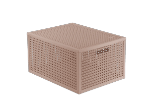 Kaya Opbergmand 20L - Warm Taupe - Opbergen