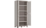 Armario alto de exterior Gulliver - 182x44x80 cm. - Beige