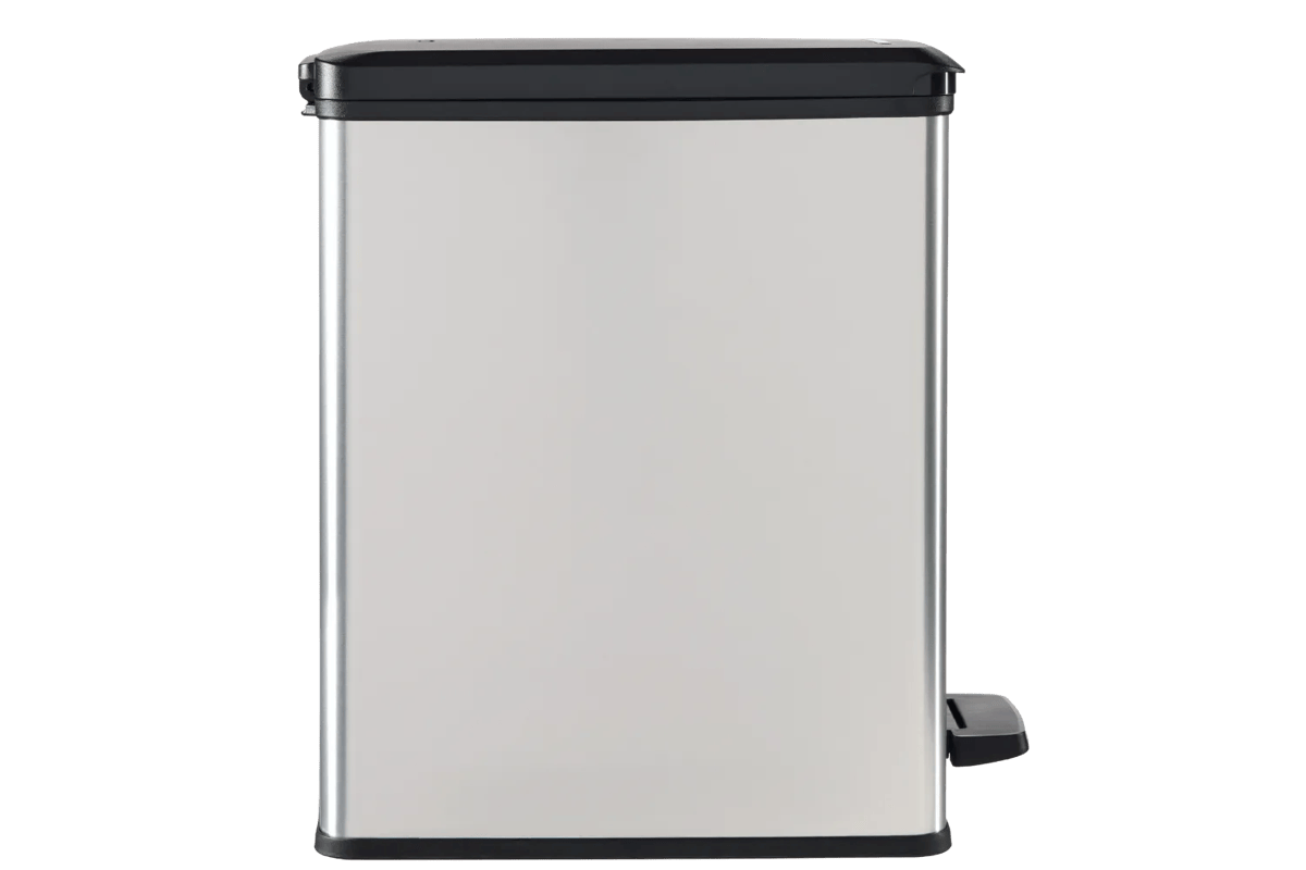 Decobin Slim Prullenbak 25L - Zilver