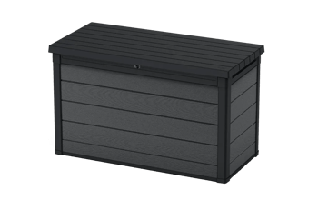 Cortina 200 Gallon Deck Box - Graphite - Large Deck Boxes