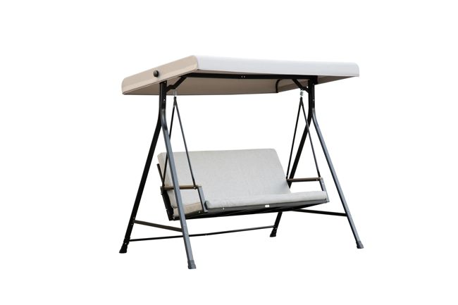 נדנדה לגינה - אפור גרפיט