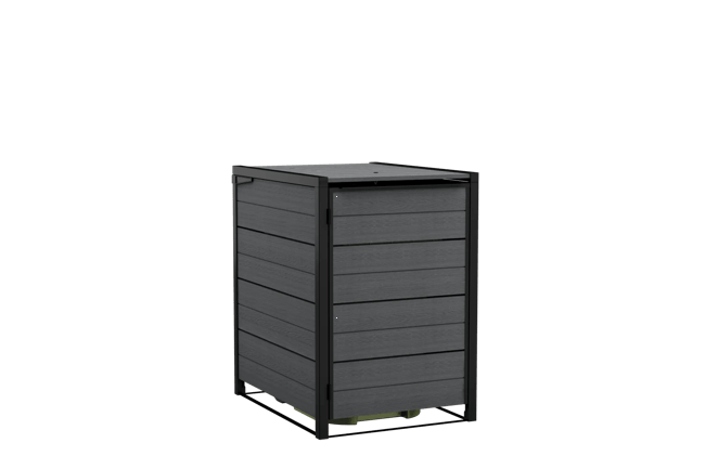 Contenedor de cubos Signature - 112,4 x 87,1 x 125,9 cm y 360L - Gris