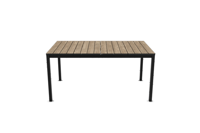 Porto Nova Tafel - 155x94x75cm - Ashwood