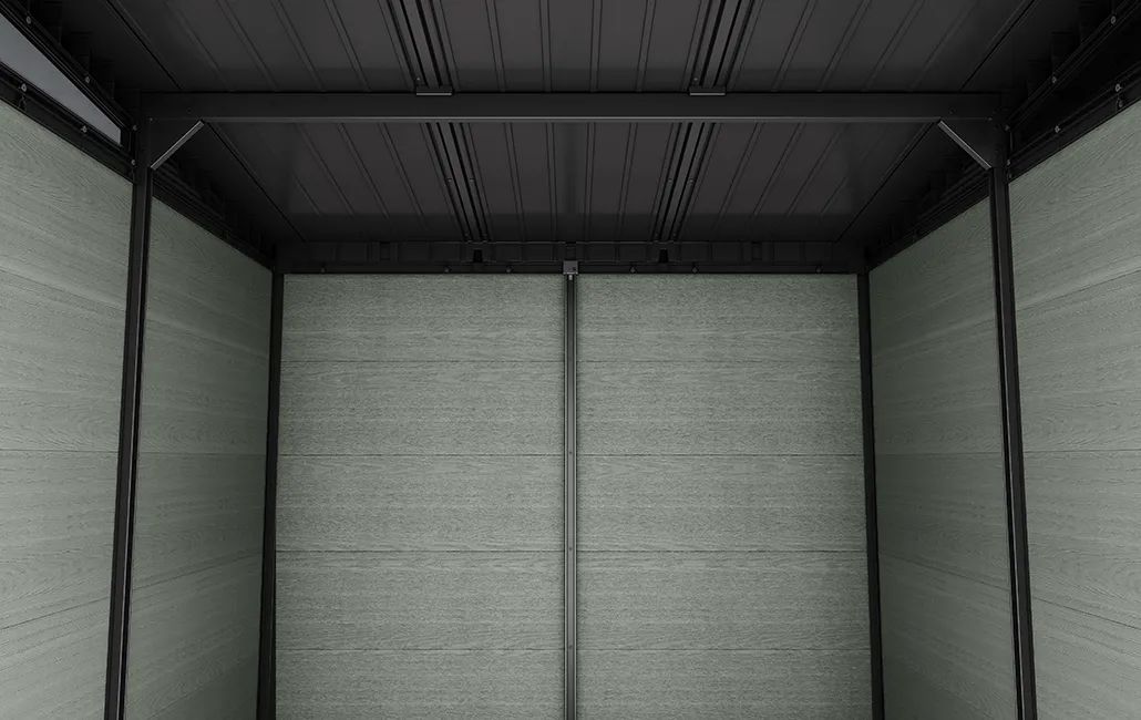 Cortina 97 Tuinhuis - 218x279x226 cm - Groen