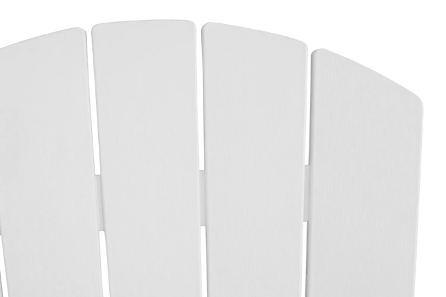 Fauteuil de jardin Adirondack Troy - Blanc