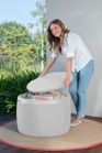 Circa 37 Gallon Storage Deck Box - White - Keter US