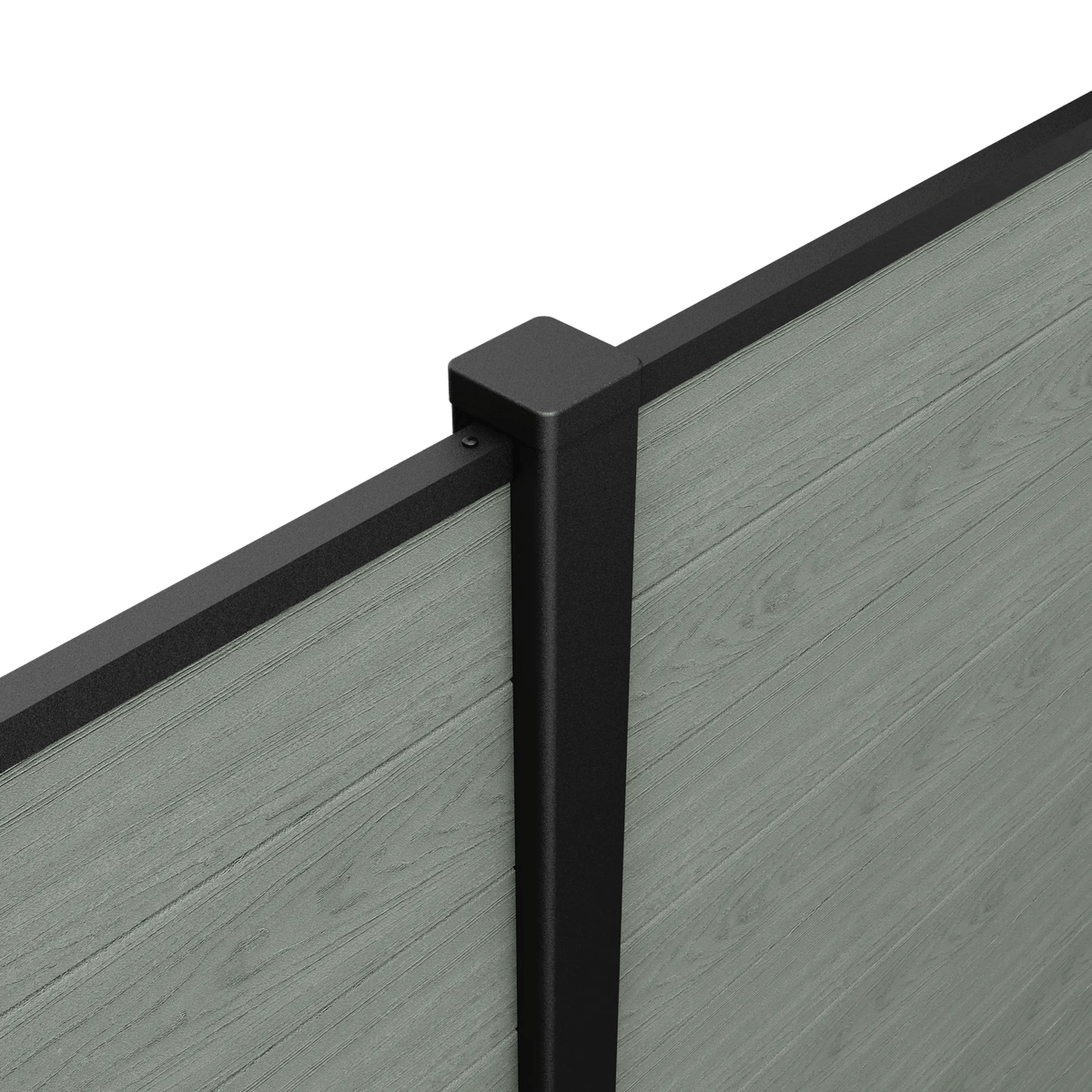 180cm Aluminium Fence Post
 - Graphite