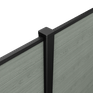 180cm Aluminium Fence Post
 - Graphite