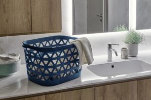 Oceana Wasmand 30L - Blauw - Wasmanden