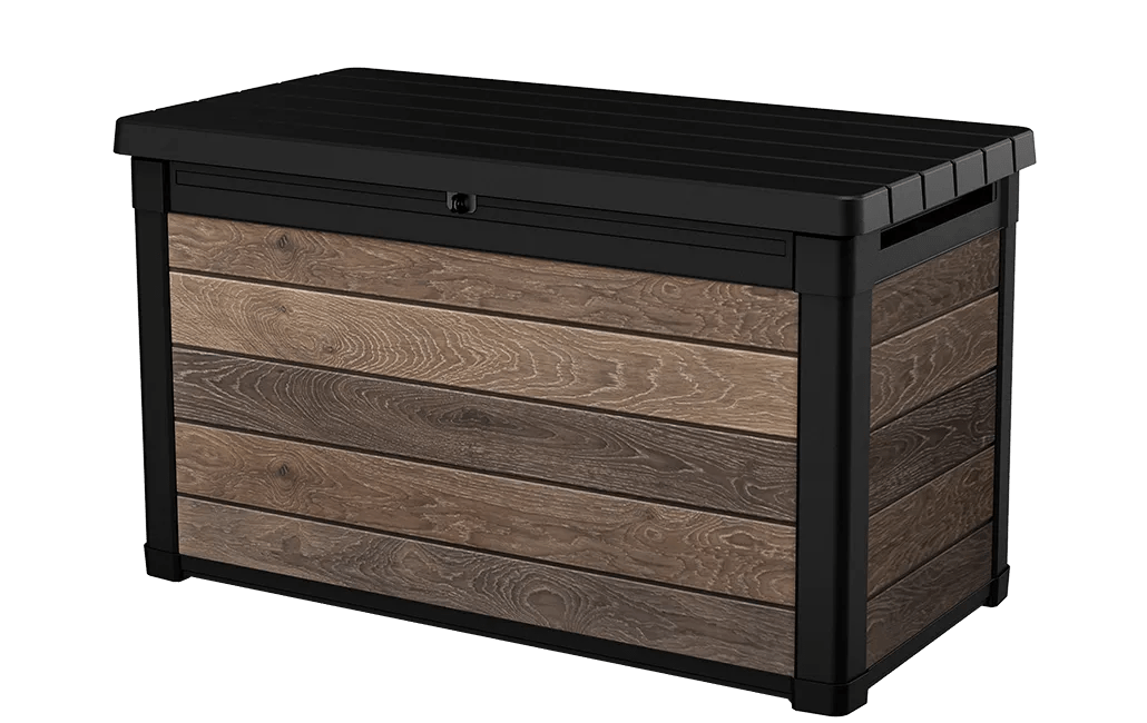 Signature 100 Gallon Deck Box - Walnut Brown