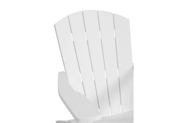 Fauteuil de jardin Adirondack Troy - Blanc