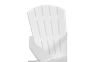 Fauteuil de jardin Adirondack Troy - Blanc