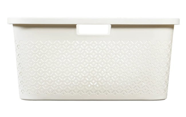 סל כביסה טרצו 47 ליטר - לבן thumbnail