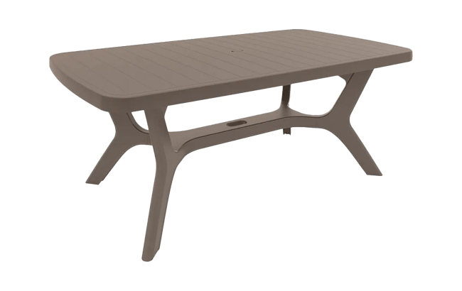 פינת אוכל מיורקה- שולחן ו 4 כיסאות - קפוצ'ינו