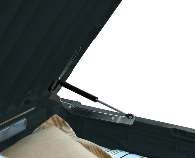 Arcón de exterior Signature 145x70x60 cm y 454L - Marrón