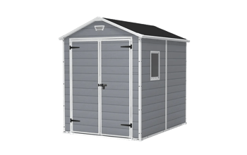 Manor Shed 6x8ft - Grey - Sheds